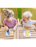 Zopa Wooden Puzzle Small puzzle ze dřeva Zebra 1 ks