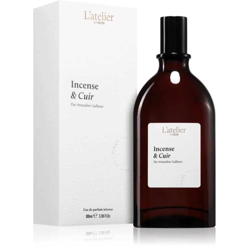 100BON Incense & Cuir parfémovaná voda intense unisex 100 ml
