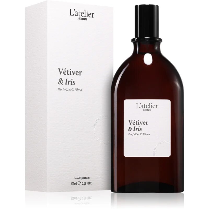 100BON Vétiver & Iris parfémovaná voda unisex 100 ml