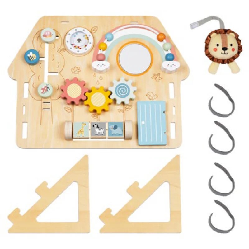 2Kids Toys Activity Board Lion´s House aktivity hračka 12m+ 1 ks