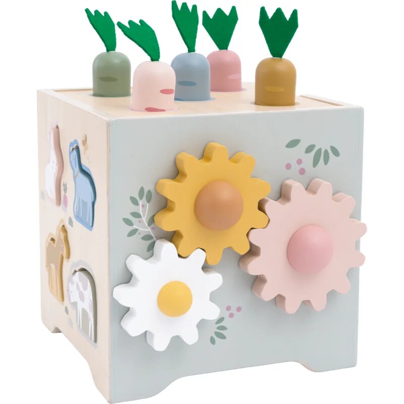 2Kids Toys Motor Activity Cube aktivity hračka 12m+ 37 ks