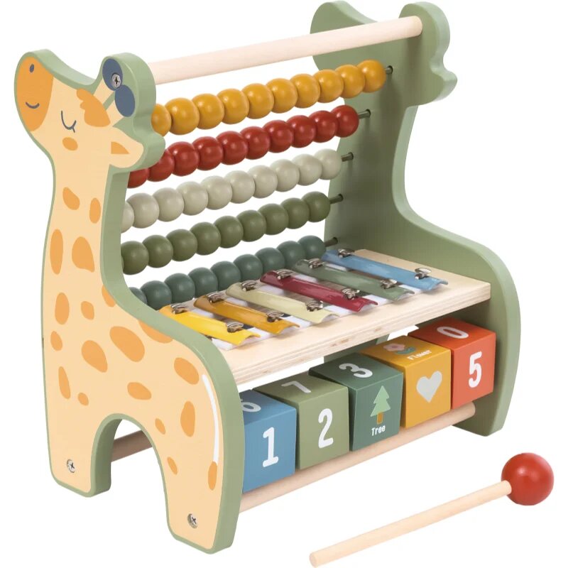 2Kids Toys Multifunctional Abacus Giraffe počítadlo 2y+ 2 ks