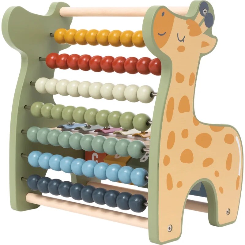 2Kids Toys Multifunctional Abacus Giraffe počítadlo 2y+ 2 ks