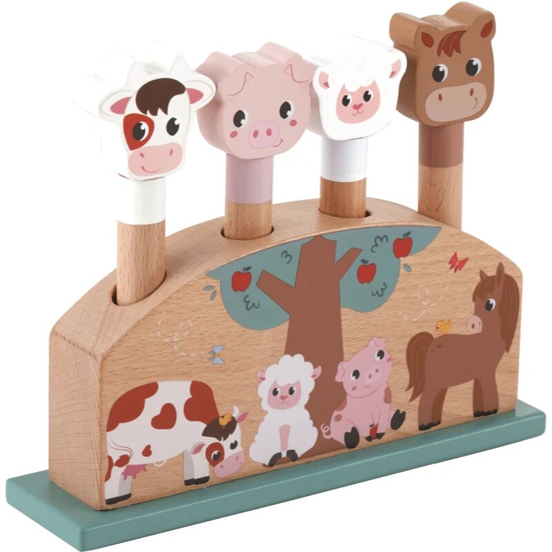 2Kids Toys Pop-up Toy Farm aktivity hračka 12m+ 1 ks