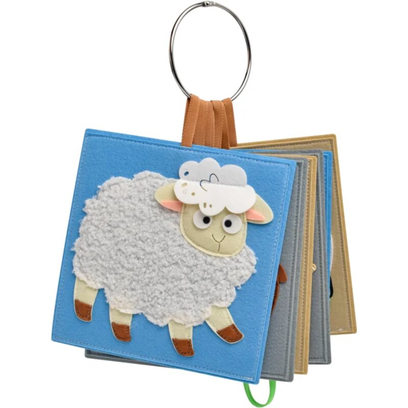 2Kids Toys Sensory Pictures Animals obrázková knížka 6 ks