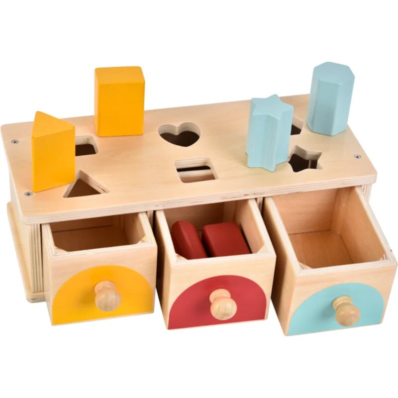2Kids Toys Shape Sorting Box aktivity hračka 12m+ 10 ks