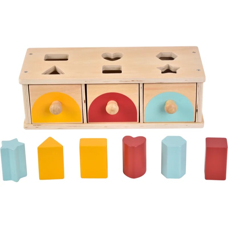 2Kids Toys Shape Sorting Box aktivity hračka 12m+ 10 ks