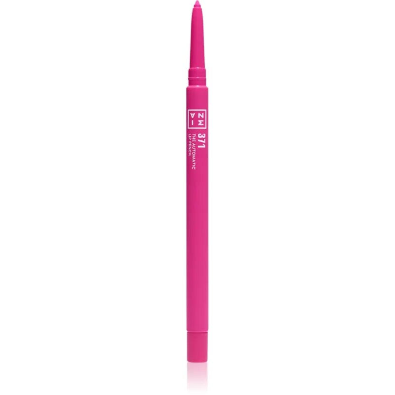 3INA The Automatic Lip Pencil konturovací tužka na rty odstín 371 - Electric Pink 0.35 g
