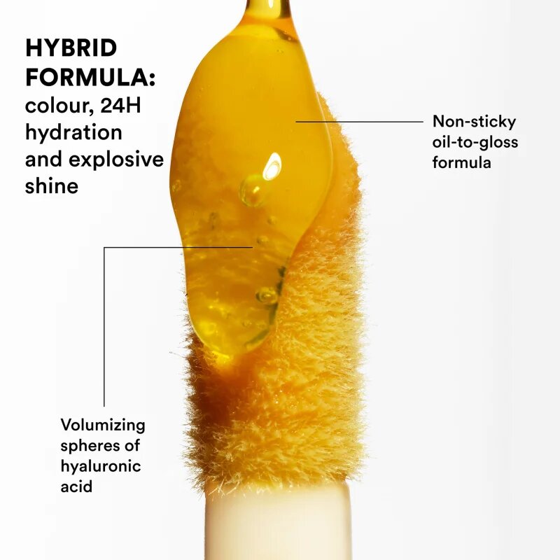 3INA The Color Lip Oil hydratační olej na rty odstín 137 - Bright honey yellow sheer 4 ml