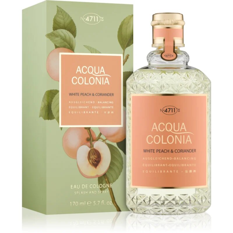 4711 Acqua Colonia White Peach & Coriander kolínská voda unisex 170 ml