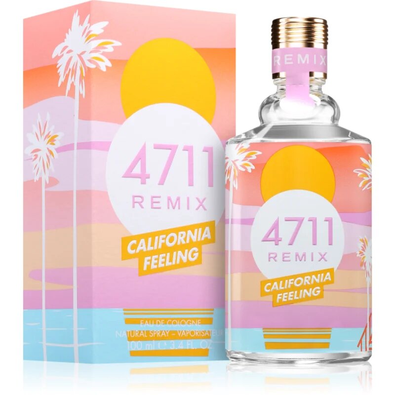 4711 Remix California Feeling kolínská voda pro ženy 100 ml
