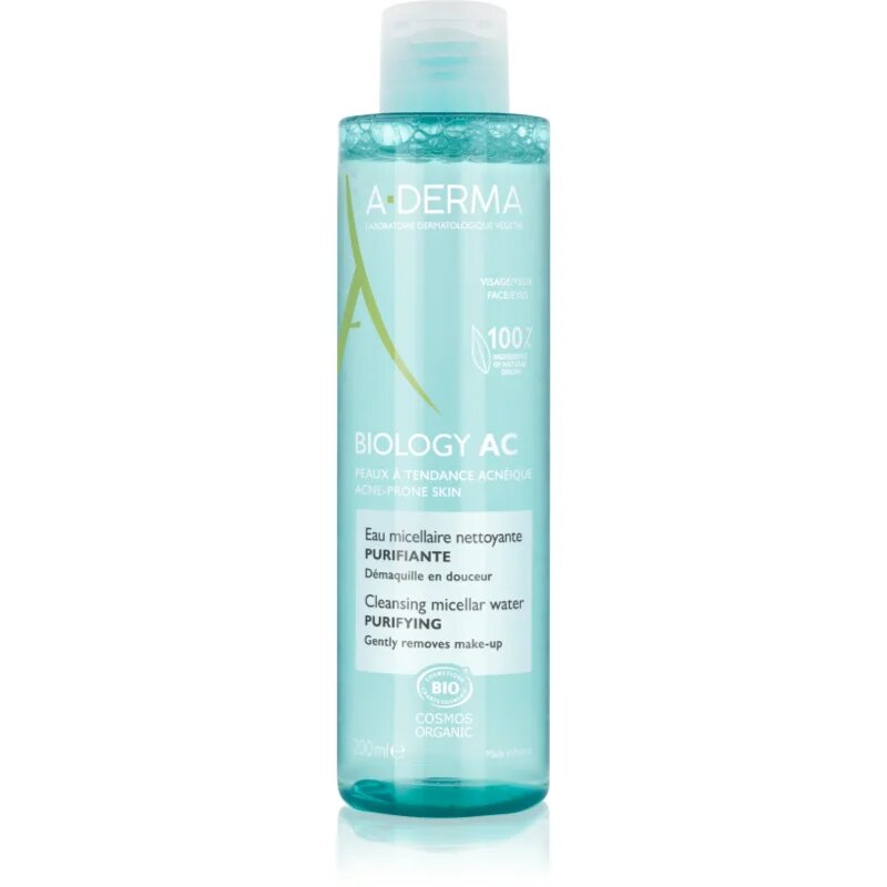A-Derma Biology AC čisticí micelární voda 200 ml