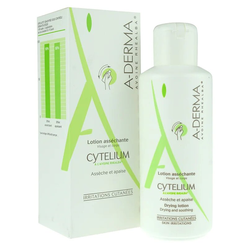 A-Derma Cytelium vysušující mléko 100 ml