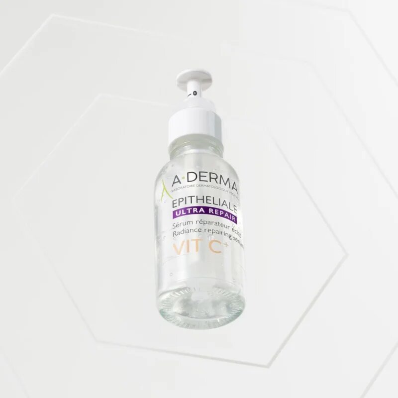 A-Derma Epitheliale Ultra Repair VIT C+ Radiance Repairing Serum regenerační a rozjasňující sérum s vitaminem C 30 ml