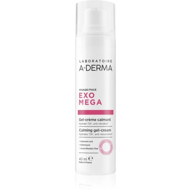A-Derma Exomega Calming Gel-Cream hydratační a zklidňující gel krém 40 ml