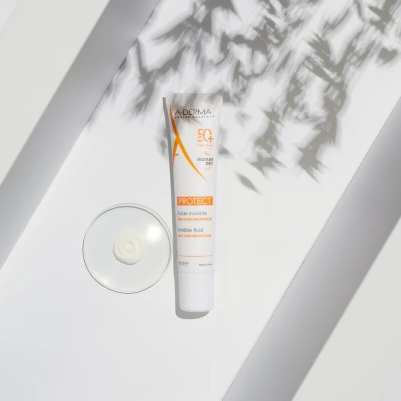 A-Derma Protect Invisible Fluid ochranný fluid SPF 50+ 40 ml