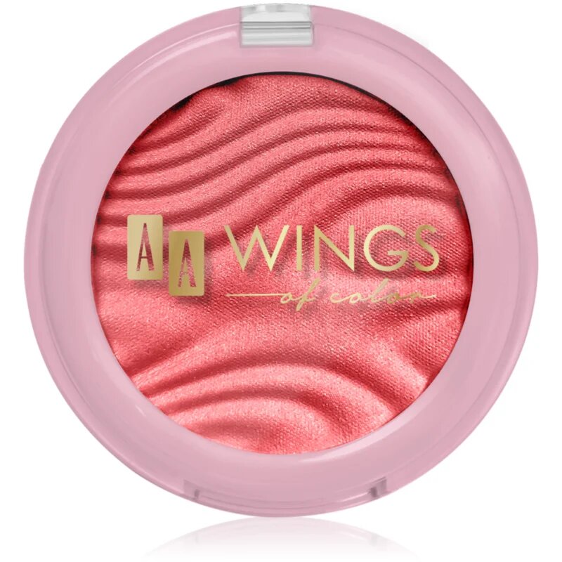 AA Wings of Color Blush & Go kompaktní tvářenka odstín 03 Coral Pink 4.5 g