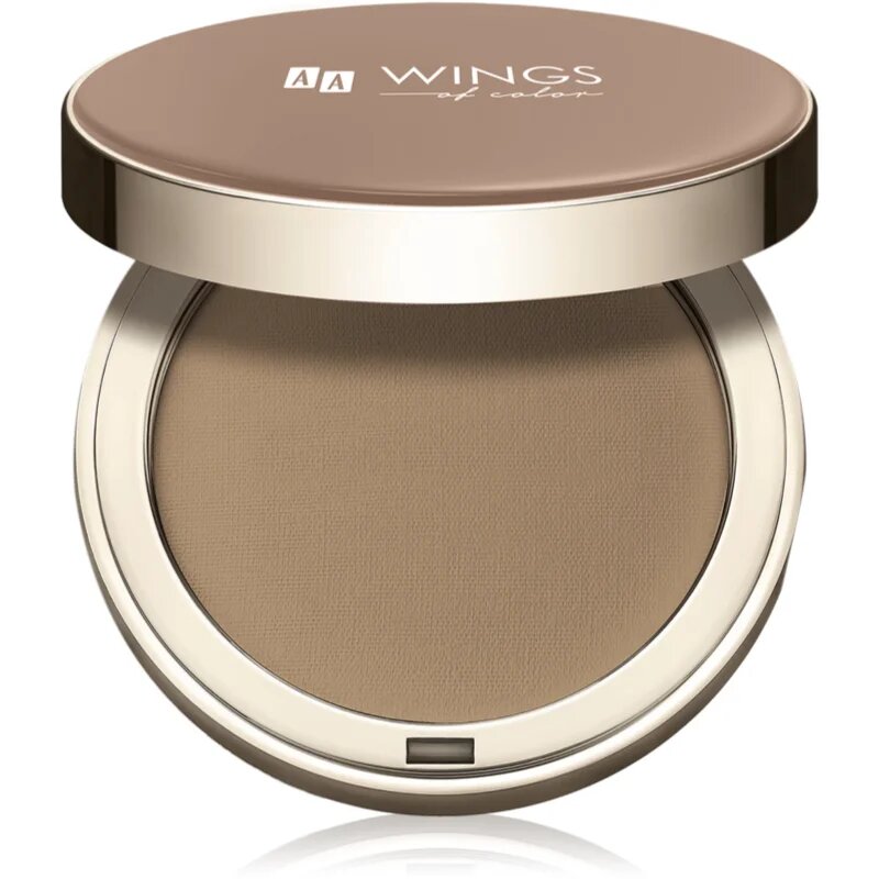 AA Wings of Color Satin Bronzer bronzer s matným efektem odstín 02 Natural Bronze 8 g
