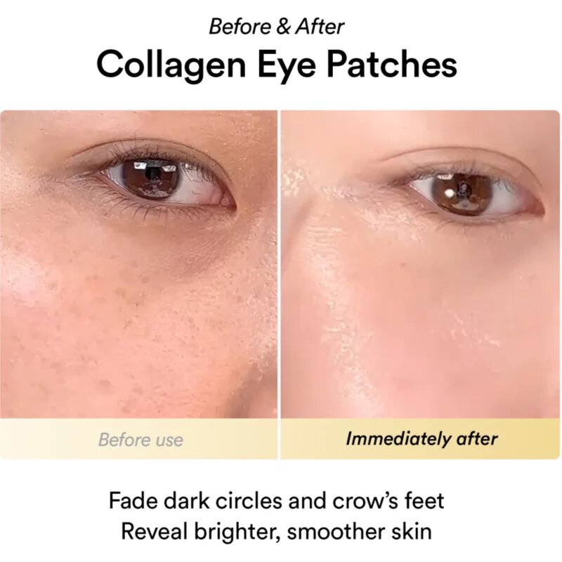 Abib Collagen Eye Patch Jericho Rose Jelly polštářky pod oči proti vráskám otokům a tmavým kruhům 60 ks