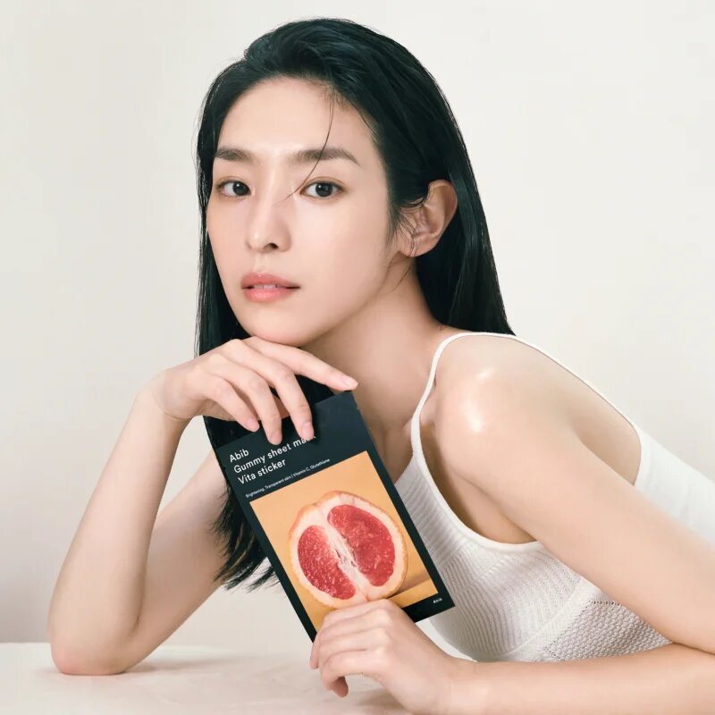 Abib Gummy Sheet Mask Vita Sticker rozjasňující plátýnková maska se zklidňujícím účinkem 27 ml