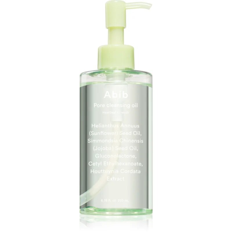 Abib Heartleaf Pore Cleansing Oil-wash jemný čisticí olej se zklidňujícím účinkem 200 ml