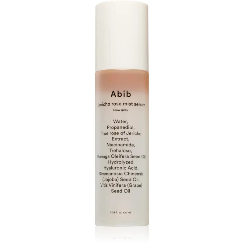 Abib Jericho Rose Mist Serum Glow Spray rozjasňující pleťové sérum ve spreji 100 ml