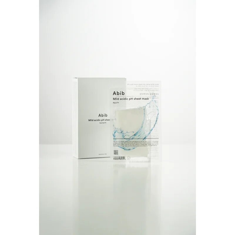 Abib Mild Acidic pH Sheet Mask Aqua Fit plátýnková maska pro intenzivní hydrataci pleti 30 ml