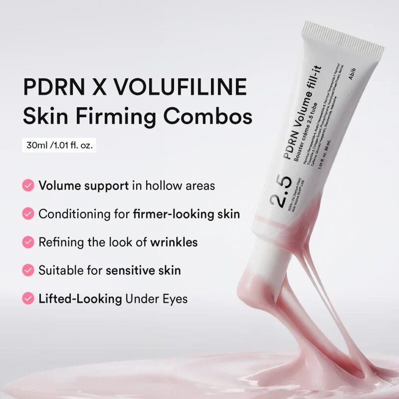 Abib PDRN 2.5 Tube Volume fill-it Booster Crème obnovující pleťový booster proti příznakům stárnutí 30 ml