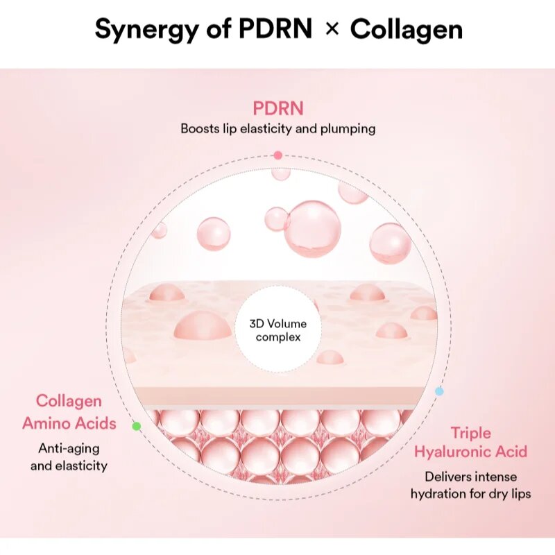 Abib PDRN Collagen Lip Mask Glazed Jelly regenerační a hydratační péče na rty 11 g