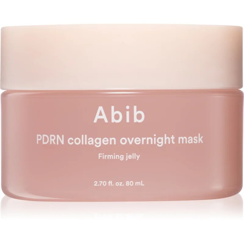 Abib PDRN Collagen Overnight Mask Firming Jelly zpevňující noční pleťová maska s hydratačním účinkem 80 ml