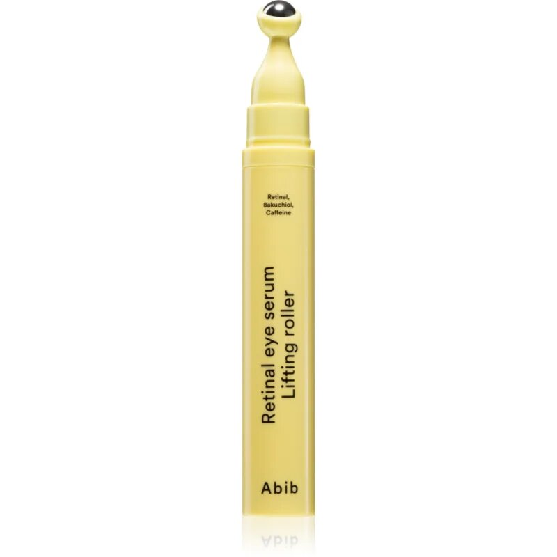 Abib Retinal Eye Serum Lifting Roller chladivý oční roll-on proti vráskám otokům a tmavým kruhům 15 ml