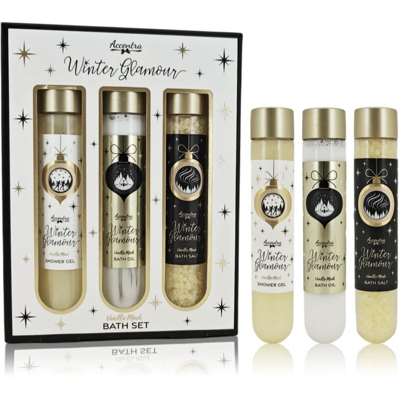 Accentra Bath Set Vanilla & Musk dárková sada do koupele