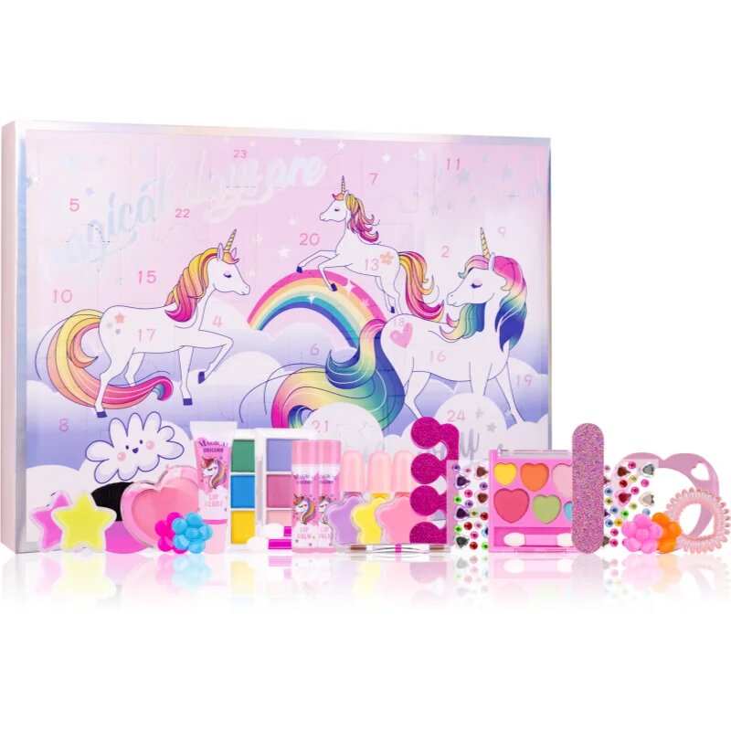 Accentra Beauty Advent Calendar Unicorn adventní kalendář pro děti