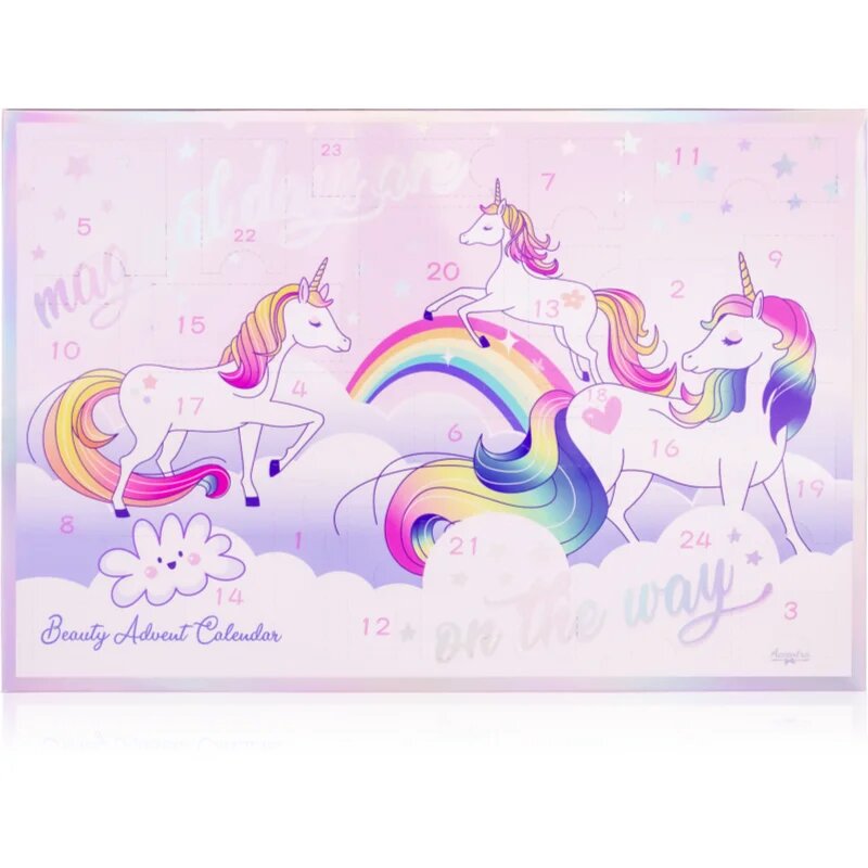 Accentra Beauty Advent Calendar Unicorn adventní kalendář pro děti