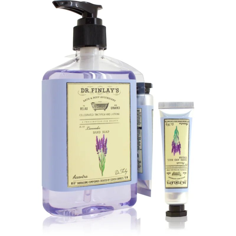 Accentra Dr. Finlay´s Set dárková sada na ruce s vůní Lavender 2 ks