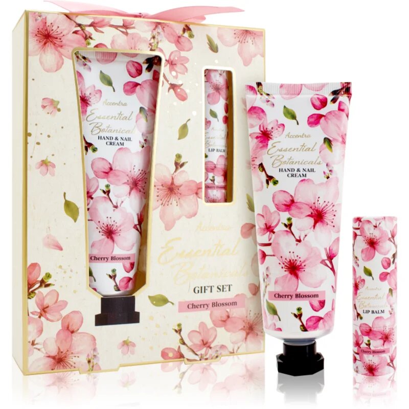 Accentra Essential Botanicals Hand and Nails Cream dárková sada na ruce a nehty 2 ks