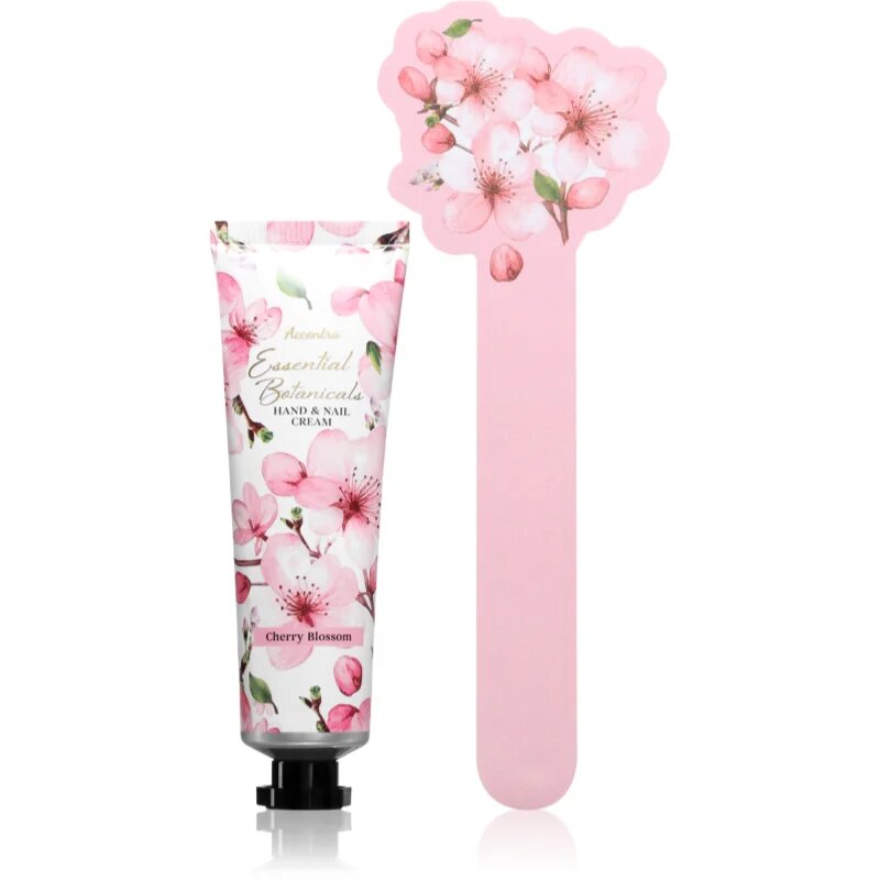 Accentra Essential Botanicals Hand & Nail Cream dárková sada na ruce a nehty 3 ks