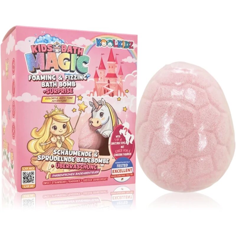 Accentra KOOLKIDZ koupelová bomba pro děti s překvapením 160 g