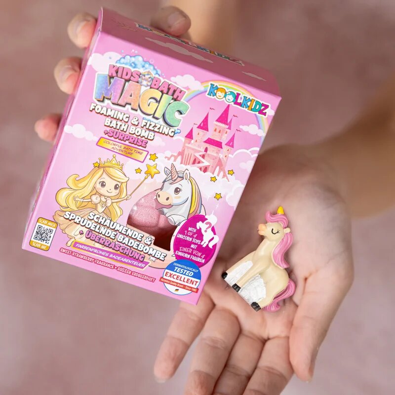 Accentra KOOLKIDZ koupelová bomba pro děti s překvapením 160 g