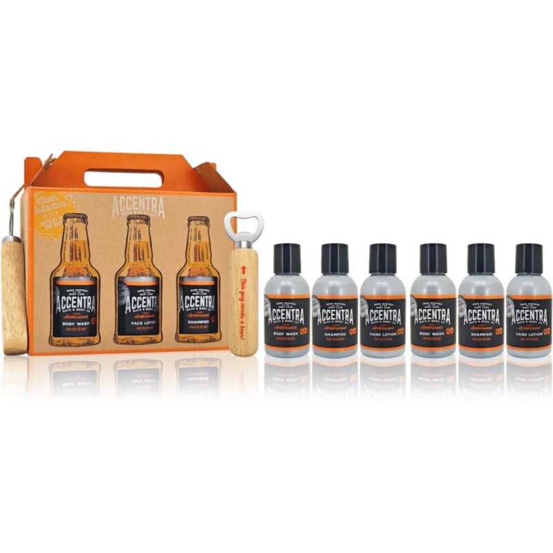 Accentra Men's Collection dárková sada pro muže vůně Amberwood