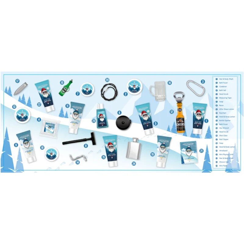 Accentra Men's Collection Winter Edition adventní kalendář pro muže