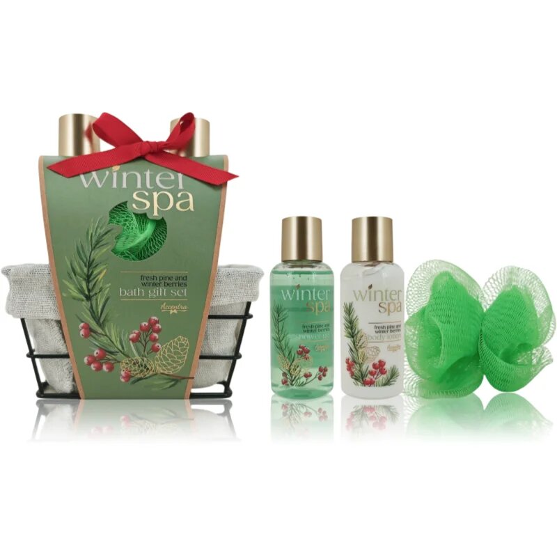 Accentra Winter Spa Bath Gift Set dárková sada do koupele 1 ks