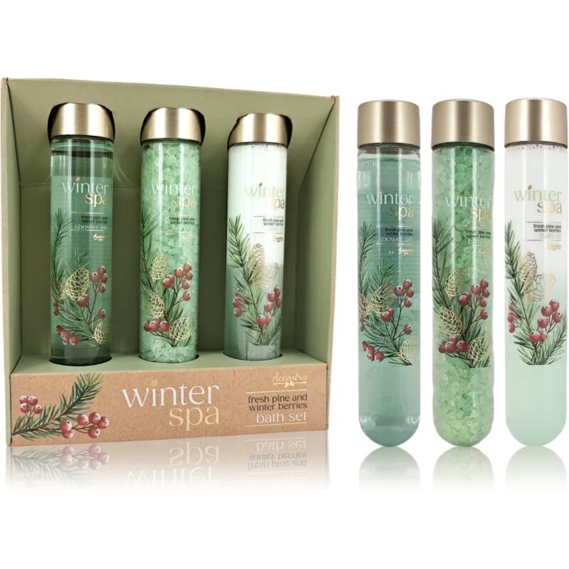 Accentra Winter Spa Bath Set dárková sada do koupele 1 ks