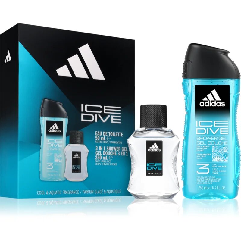 Adidas Ice Dive dárková sada pro muže
