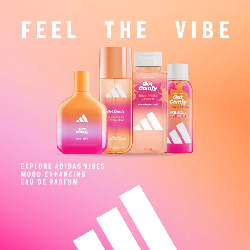 Adidas Vibes Get Comfy sprchový gel unisex 400 ml