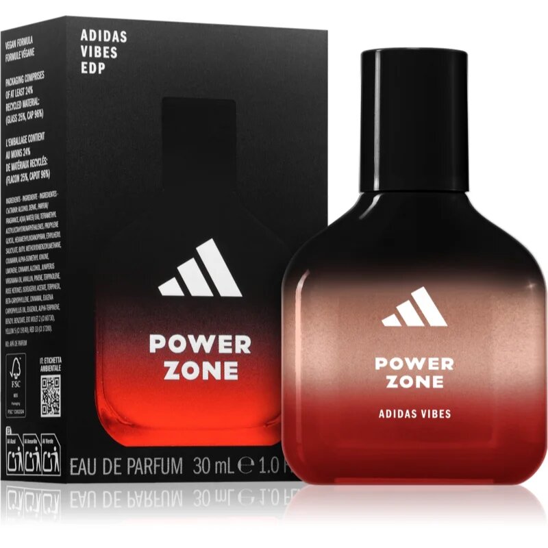 Adidas Vibes Power Zone parfémovaná voda unisex 30 ml