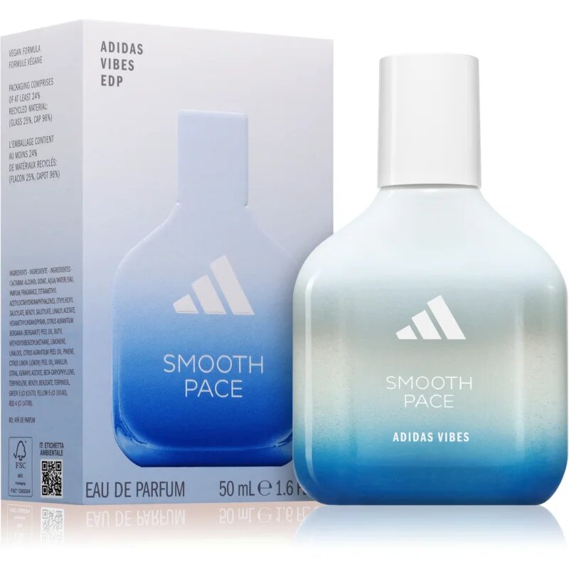 Adidas Vibes Smooth Pace parfémovaná voda unisex 50 ml