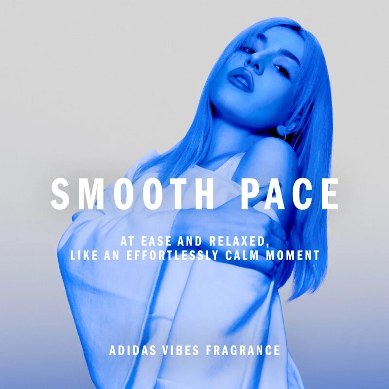 Adidas Vibes Smooth Pace parfémovaná voda unisex 50 ml