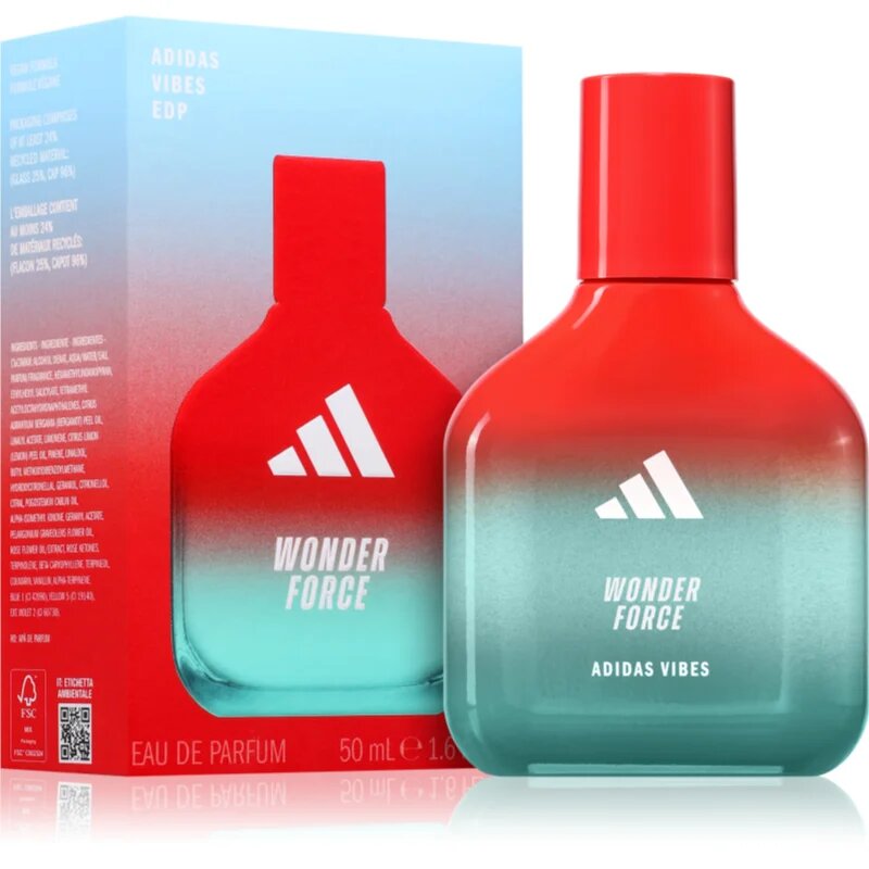 Adidas Vibes Wonder Force parfémovaná voda unisex 50 ml
