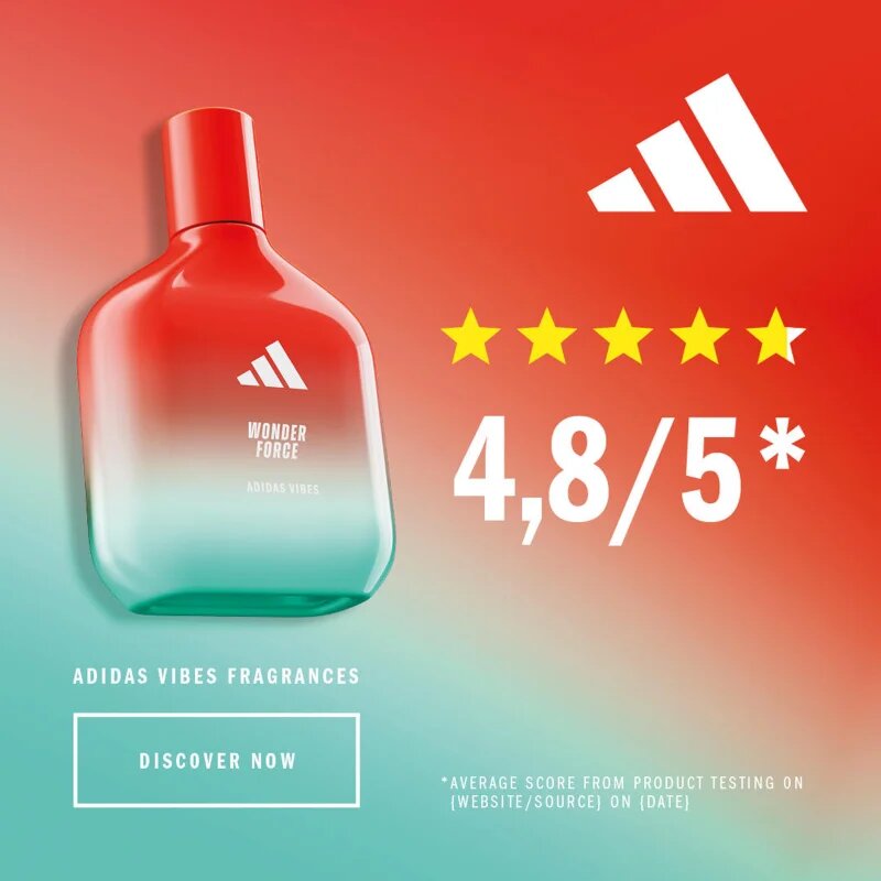 Adidas Vibes Wonder Force parfémovaná voda unisex 50 ml